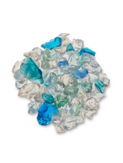 Landscape Glass Chunks Small -Backyard Bloomers 8613022carib 5000