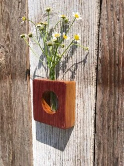 Wine Barrel Counter Top Vase Or Propagation Station -Backyard Bloomers 8613032mg 03v