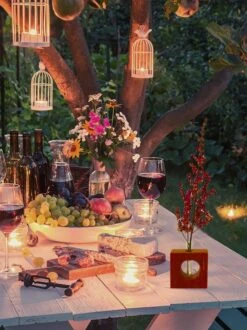 Wine Barrel Counter Top Vase Or Propagation Station -Backyard Bloomers 8613032nmg 05v