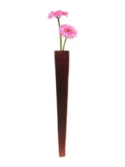 Wine Barrel Hanging Vase -Backyard Bloomers 8613033 04v