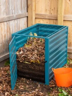 Demeter Single Bin Composter -Backyard Bloomers 8613052 0122