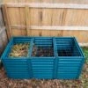 Demeter 3 Bin Composter -Backyard Bloomers 8613062 0203 demeter 3 bin composter