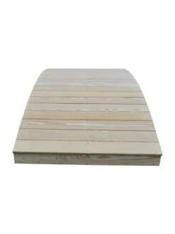 Plank Garden Bridge Unfinished 4' X 10' 10 Plank Garden Bridge Unfinished 4' X 10' -Backyard Bloomers 8613126 04v 2