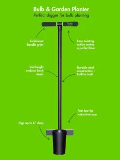 Yard Butler® Long Handled Bulb Planter -Backyard Bloomers 8613157 03v