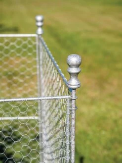 Tall Chicken Wire Critter Fence Extension Panel, Set Of 2 -Backyard Bloomers 8613260 0082 1