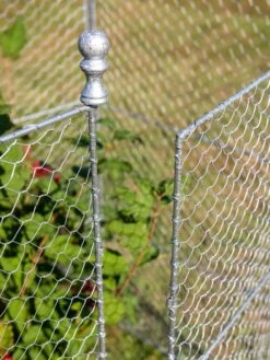 Tall Chicken Wire Critter Fence Extension Panel, Set Of 2 -Backyard Bloomers 8613260 0083 1