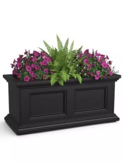 Fairfield Self-Watering Window Box, 2’ 16 Fairfield Self-Watering Window Box, 2’ -Backyard Bloomers 8613268 02V tif