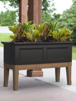 Fairfield Self-Watering Elevated Garden Bed -Backyard Bloomers 8613283 02V