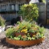 Birdies™ Corten Steel Round Raised Bed, Large, Low 2 Birdies™ Corten Steel Round Raised Bed, Large, Low -Backyard Bloomers 8613290 0099 birdies corten steel tiered round raised bed kit