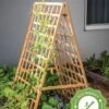 Bambo A Frame Plant Support, 30" X 42.5" 2 Bambo A Frame Plant Support, 30" X 42.5" -Backyard Bloomers 8613310 16