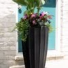 Sedona Tall Planter, 28" Height 1 Sedona Tall Planter, 28" Height -Backyard Bloomers 8613525 02V sedona tall planter 28 inches