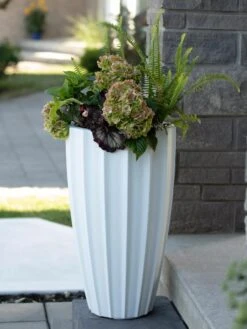 Sedona Tall Planter, 28" Height 13 Sedona Tall Planter, 28" Height -Backyard Bloomers 8613525 05V