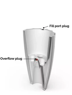 Sedona Tall Planter, 28" Height 11 Sedona Tall Planter, 28" Height -Backyard Bloomers 8613525 08V