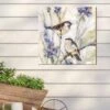 Meadow Blue No 2 Outdoor Wall Art -Backyard Bloomers 8614000 02V meadow blue no 2 outdoor wall art