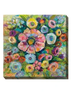 Firecrackers Outdoor Wall Art -Backyard Bloomers 8614001 01V 3 4