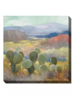 Desert Bluffs Outdoor Wall Art 7 Desert Bluffs Outdoor Wall Art -Backyard Bloomers 8614002 01V 3 4