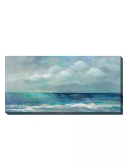 Blue On Blue Outdoor Wall Art 7 Blue On Blue Outdoor Wall Art -Backyard Bloomers 8614003 01V 3 4
