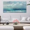 Blue On Blue Outdoor Wall Art -Backyard Bloomers 8614003 03V blue on blue outdoor wall art