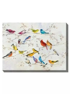 Meet & Greet Outdoor Wall Art 7 Meet & Greet Outdoor Wall Art -Backyard Bloomers 8614009 01V 3 4