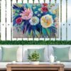 Floral Array Outdoor Wall Art 1 Floral Array Outdoor Wall Art -Backyard Bloomers 8614011 02V floral array outdoor wall art