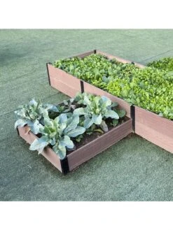 Terraced Cross Garden Bed -Backyard Bloomers 8614259 02V 3 4