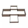 Terraced Cross Garden Bed -Backyard Bloomers 8614259 04V 3 4 terraced cross garden bed