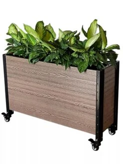 Mobile Deep Trough Planter -Backyard Bloomers 8614263 02V