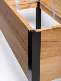 Self-Watering Elevated Planter Box, 2' X 8' -Backyard Bloomers Cypress 0165 tif 1