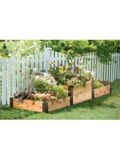 Lifetime Raised Bed Corners, Set Of 2 -Backyard Bloomers GS36645 01 3 4