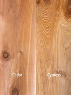 Self-Watering Elevated Planter Box, 2' X 8' -Backyard Bloomers L Cedar R Cypress 0016 tif 1