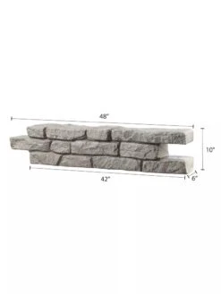 Rock Lock Interlocking Garden System, Straight Sets -Backyard Bloomers ParcelWirx Drop Box with Chute Measurements