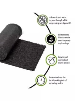 Recycled Rubber Walkway, 2' X 8' 11 Recycled Rubber Walkway, 2' X 8' -Backyard Bloomers Rubber walkway 1