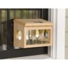 Mirrored Window Bird Feeder -Backyard Bloomers gs39819 01